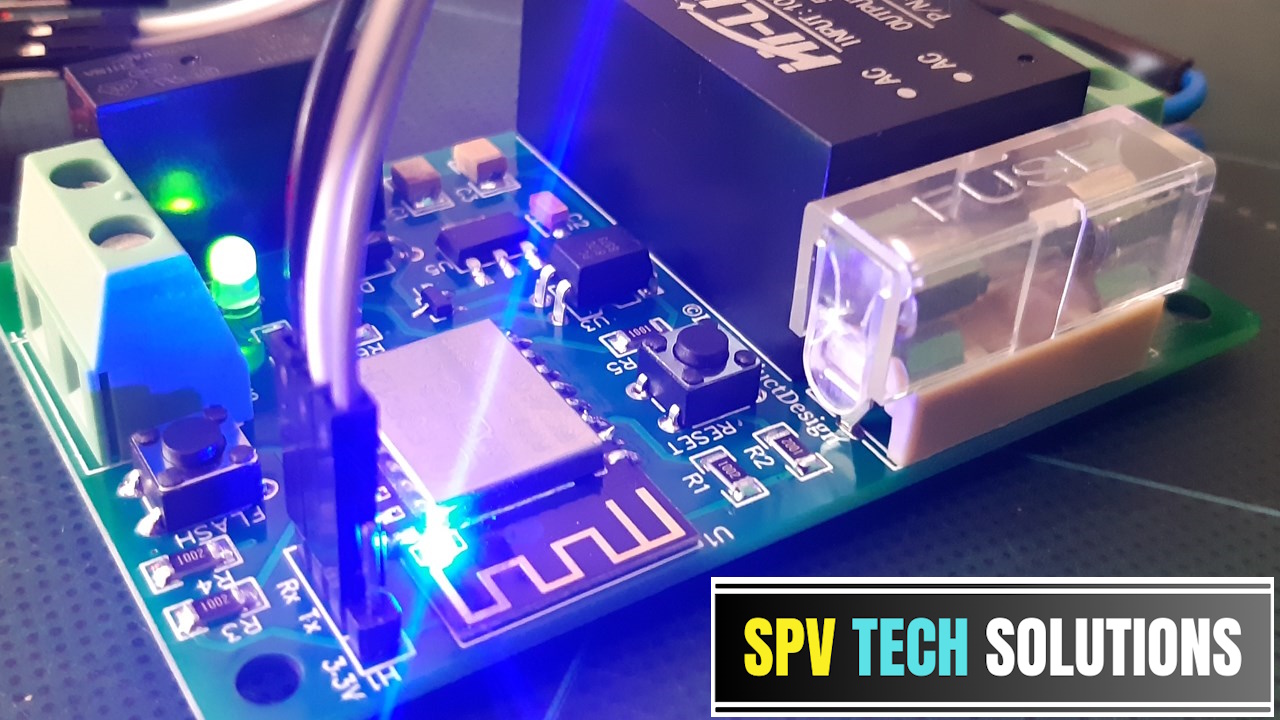 PCB Wifi Relay 1 Channel